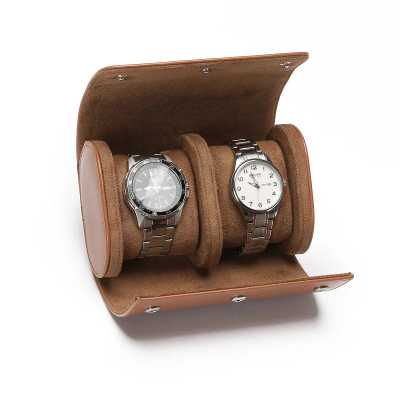 Coffret voyage pour 2 montres