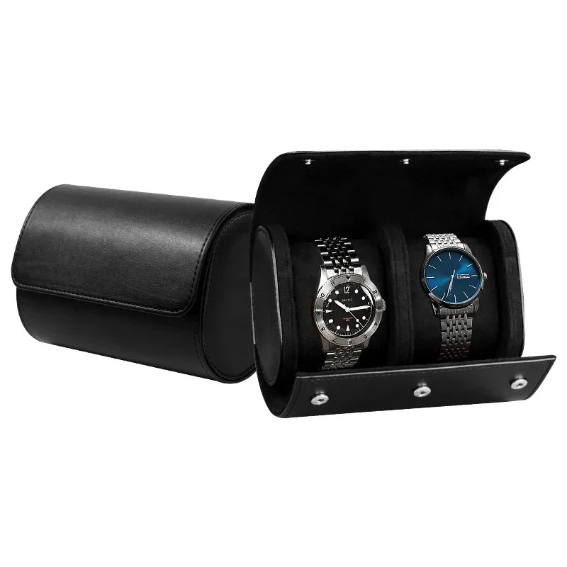 Boîte à Montres de Voyage 2 Emplacements
